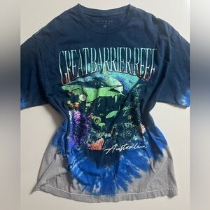Pacsun Barrier Reef Graphic Tee, Size L